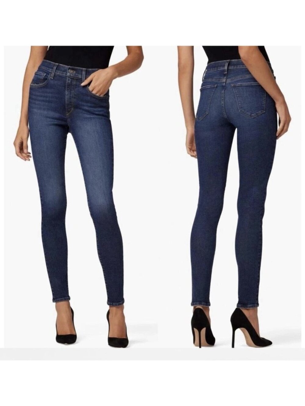 Joe’s Jeans Beatrix High Rise Skinny Jeans Womens 26 blue Stretch Denim